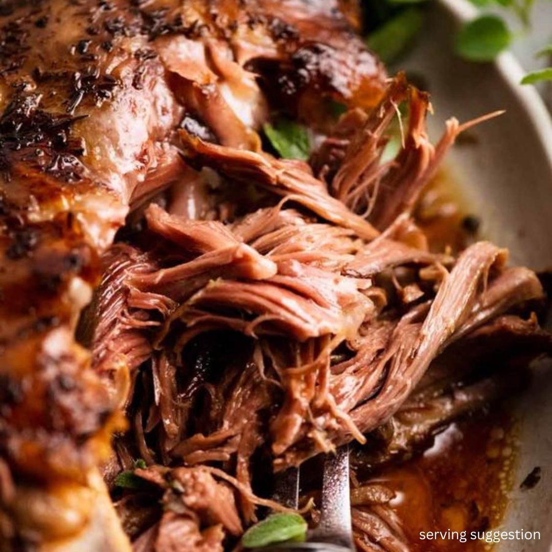 Sous Vide Slow Cooked Pulled Lamb, a versatile ingredient that brings a touch of gourmet flair to any dish. Buy now online with Got Meat's other slow cooked or fresh meat cuts. Delivered in a meat box to your door New Zealand wide.